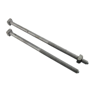 Hot Dip Galvanized Power Fittings Pole Line Hardware Machine Bolt