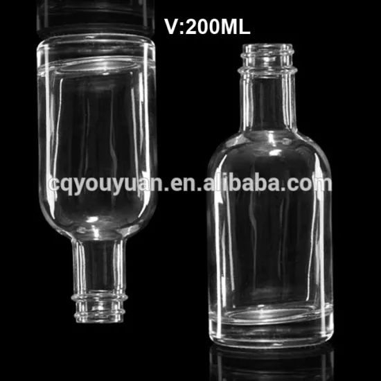 20CL Hot Pepper Sauce Bottles Round Tomato Sauce Bottle Glass