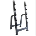 Ganas Gym Equipment 4 pares de soportes para pesas