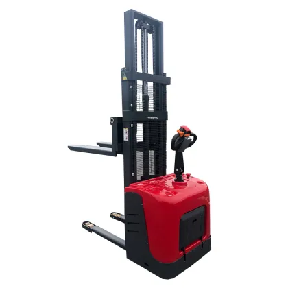 Full Electric Pallet Stacker Lift Height Forklift