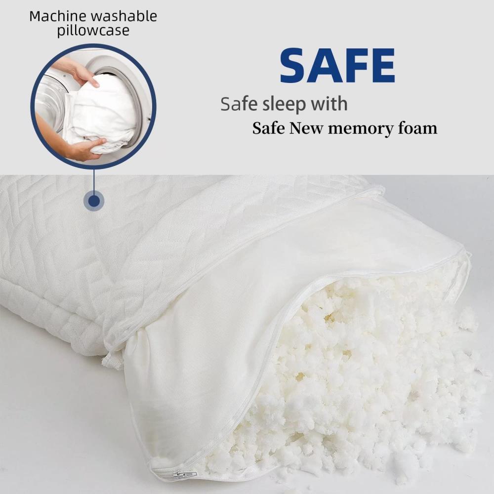 Shredded Memory Foam Pillow553 Jpg