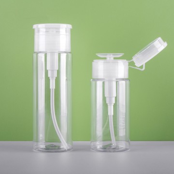 Bouteilles en plastique vides pour le toner de peau et le déménagement de maquillage - 100 ml à 200 ml