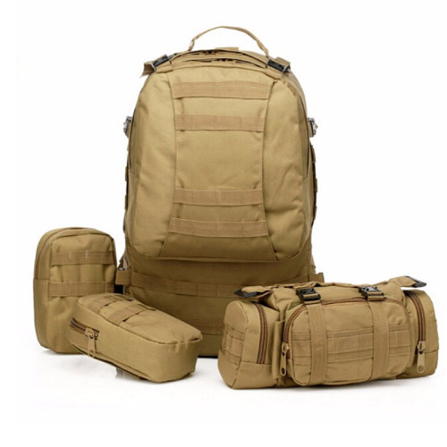 High Quality 50L Large-capacity Multifunction Military Backpack Camouflage Molle Army Backpacks Rucksack Men Travel Backpack