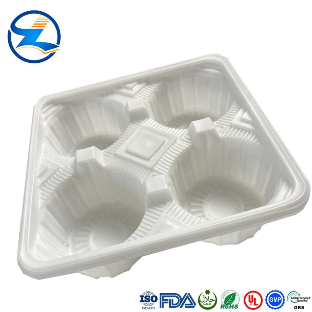 Multifunctional White Pp Material Decorative Bottom Tray2 Png
