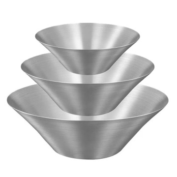 Stainless Steel Salad and Fruit Bowls
