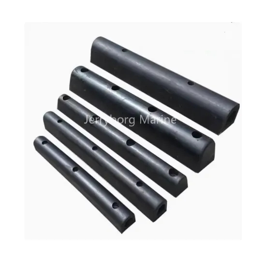 Heavy-Duty D-Type Rubber Fenders for Ports and Harbors