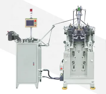 Metal Y Teeth Making Machine Double Head
