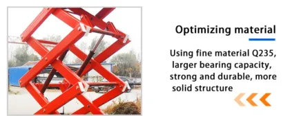 New Shear-fork-type lifting platform