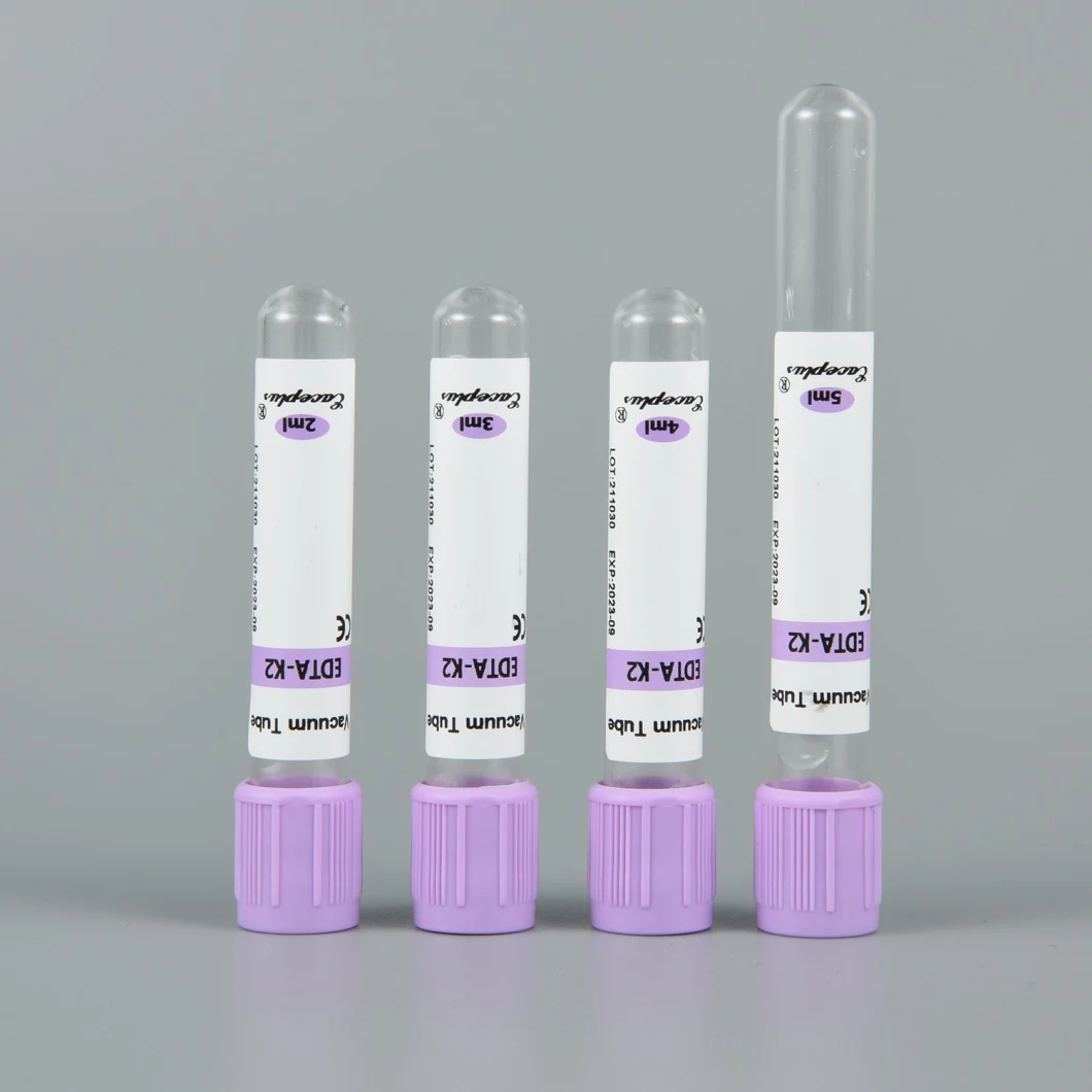 Productos de recolección de muestras de laboratorio Tubos de recolección de sangre