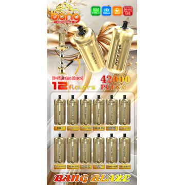 Vape Bang Shisha Head 42000 Puffs Gold LED