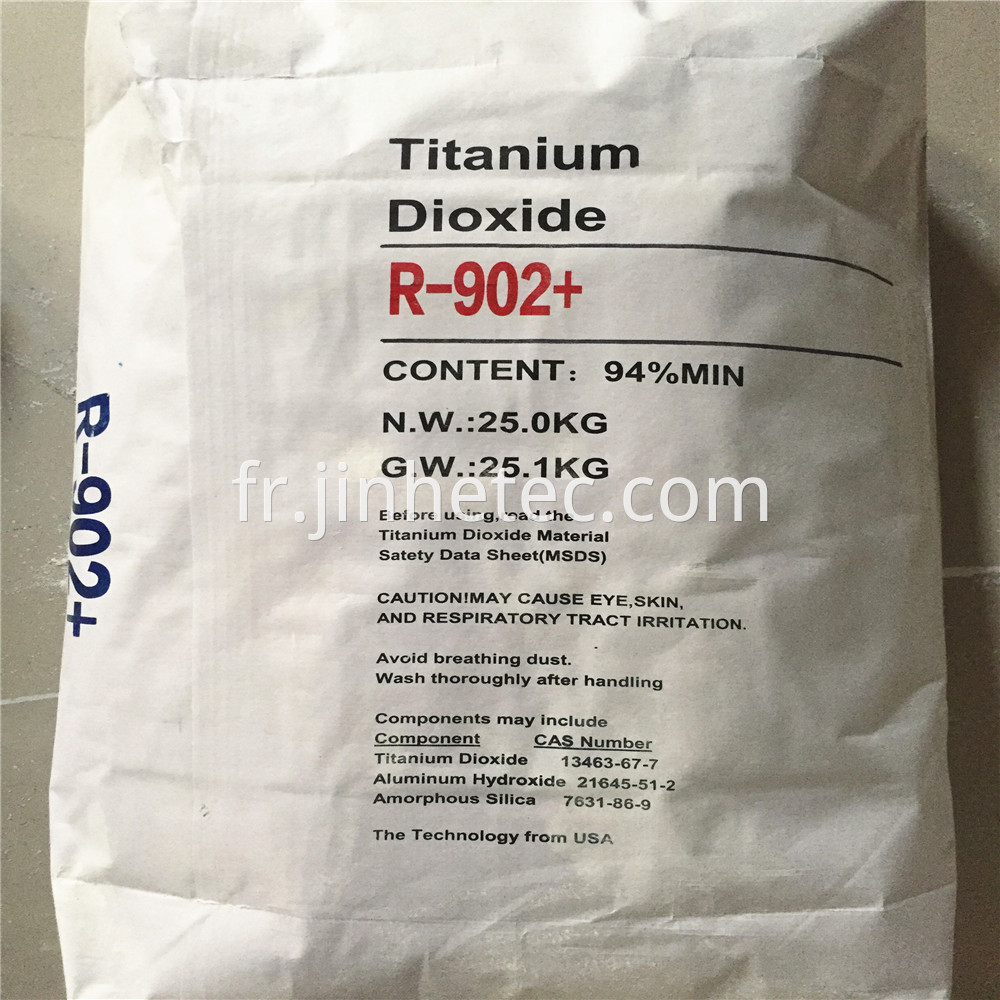 Chine Dioxyde de titane de qualité rutile pour les produits en ...