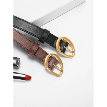 Golden Deluxe Metal Buckle Belt