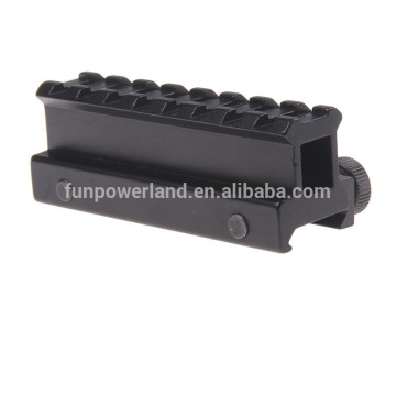 Funpowerland 1 Inch Grease gun accessories /Compact AR15 See-Through Riser Mount