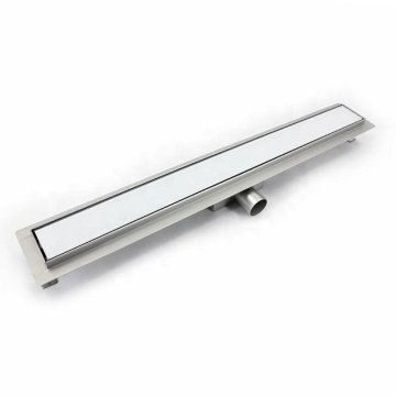 EU Long Stainless Steel Floor Drain Grate for Shower Tiles