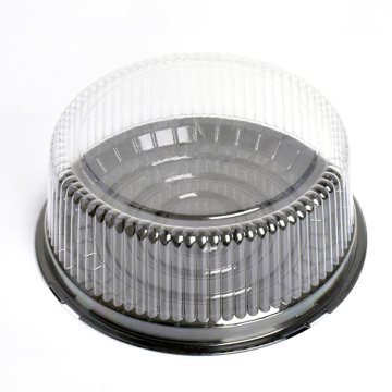 Wholesale Custom Round PET Plastic Food Containers & Cake Packaging Boxes
