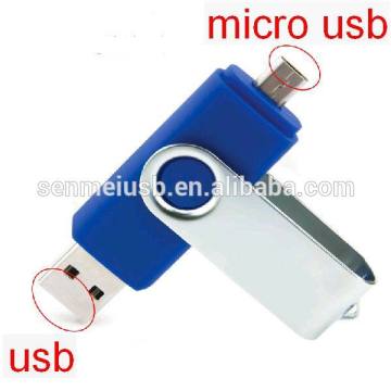 New Products Dual Port Mobile Usb Flash Drive bulk cheap