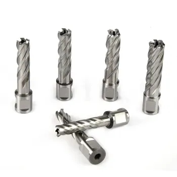 Professional HSS M2 Annular Cutter with Magnetic Core and Weldon Shank for Drilling Stainless Steel and Aluminum