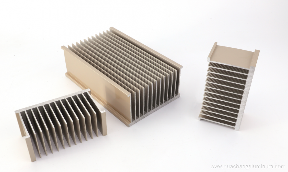 Serrated Heat Sink Industrial Materials Aluminum Profiles