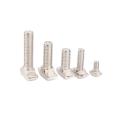 aluminum profile Metric T head stainless steel bolt