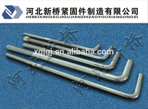 Galvanized Anchor Bolt/Foundation Bolt/Bent Bolt/L Type Bolt