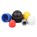Plastic nut protection caps