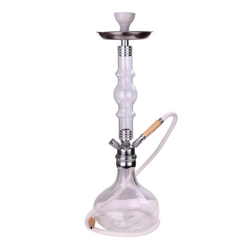 Kaca jernih Hookah dengan kaca mentol batang