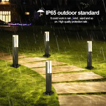 Modern LED Bollard Light IP65 Waterproof Outdoor Landscape