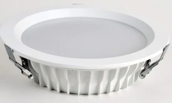 Round 18 Watt Led Cob Downlights 1500lm , Office 240v Led Panel Downlight