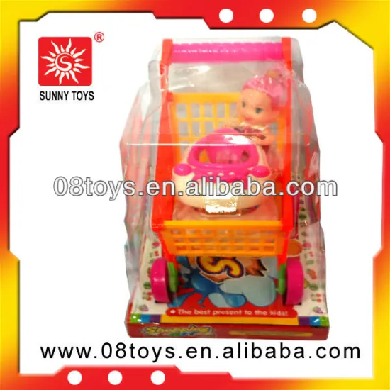 Manfacturers kids plastic mini shopping cart toy