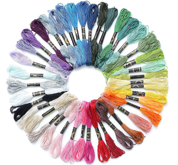 8m per Skein Crochet Cross Stitch Embroidery Thread Set