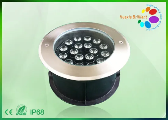 Round 18w Wifi Led Inground Lights Dmx512 , High Power Led Lights