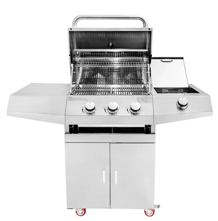 Outdoor Barbecue Grill Stand
