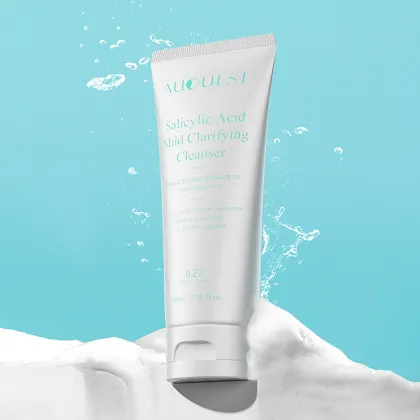 Salicylic Acid Cleanser for Acne and Oily Skin: Gentle Exfoliating Foaming Cream