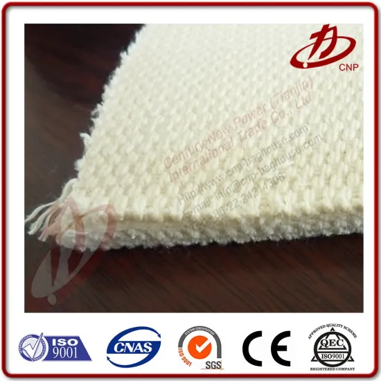 Polyester canvas cement airslide fabric for cement plant