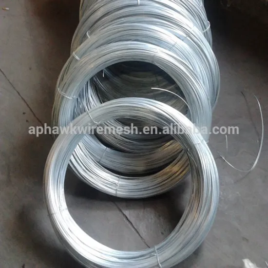 electro 4mm galvanized wire coil