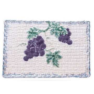 The collection for Grape--embossed square pan