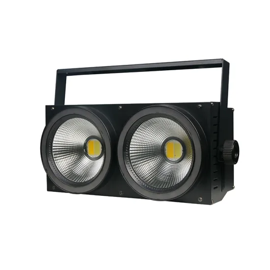 COB Par Stage LED Blinder Lights for Wedding and Church - 2 Eyes 100W CW WW LED Rings