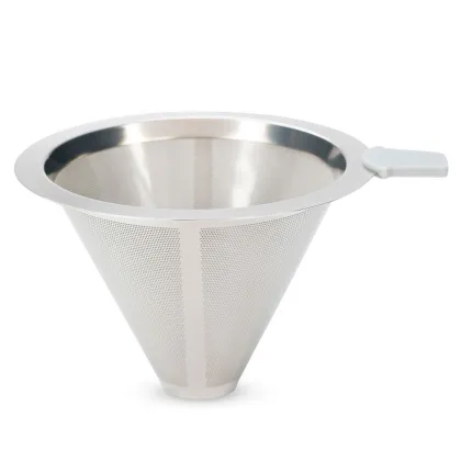 304 Stainless Steel Pour Over Coffee Filter Dripper