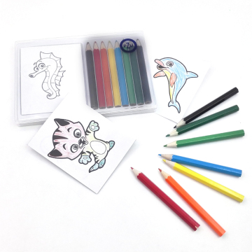 Mini Color Pencil Stationery Set and Coloring Kit: Complete Playtime Coloring Set with Pencils and Drawing Book