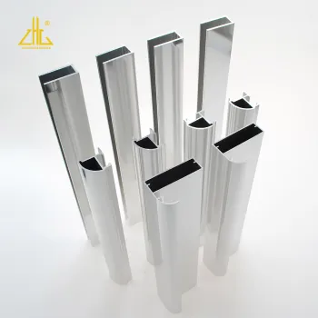 Custom Size Aluminum Profile Shiny Anodized Mirror Polished Shower Room - Germany Russia Standard (Zhonglian)