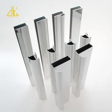 Custom Size Aluminum Profile Shiny Anodized Mirror Polished Shower Room - Germany Russia Standard (Zhonglian)