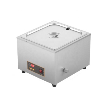 CE Certified Stainless Steel Chocolate Melter Machine - 6L Electric Digital Single Pot Snack Machine