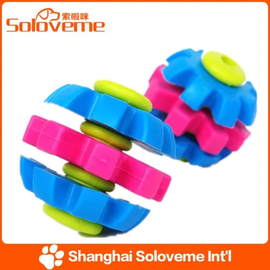 Hot Selling Pet Colorful Rubber Dog Toys New Design Lucky Dog Toy Products