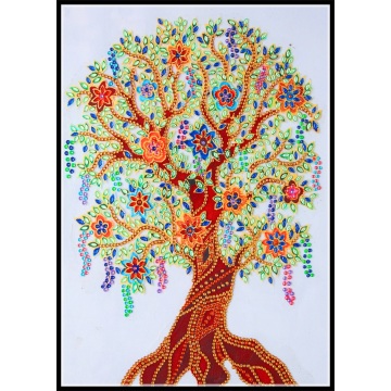 Fashion Colored Trees 5D Diamond Painting