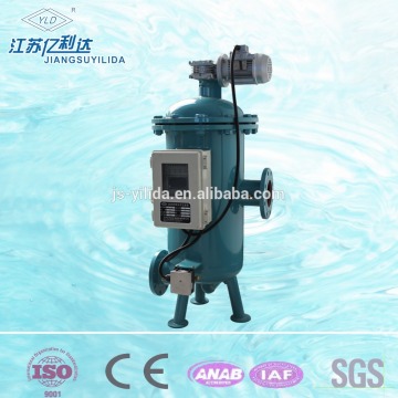 100 Micron Self Cleaning System Screen Mesh Filter with brush and sucking