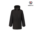 Parka invernale con cappuccio isolante da uomo
