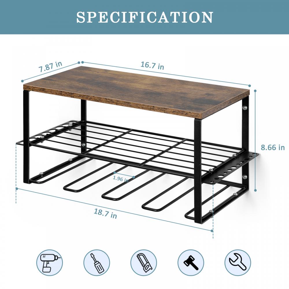 Power Tool Storage Rack