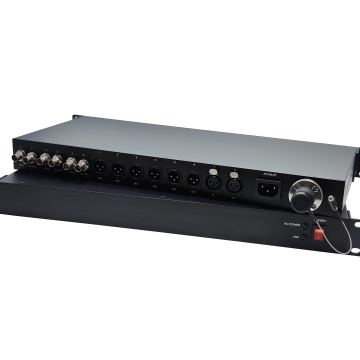 1ch Forward 3G-SDI + 2ch Backward 3G-SDI + 6ch Forward XLR Audio + 2ch Backward XLR Audio