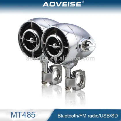 motorcycle waterproof speaker accessories motorcycle audio system MT485[AOVEISE]