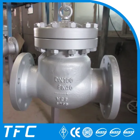 cast steel WCB swing check valve